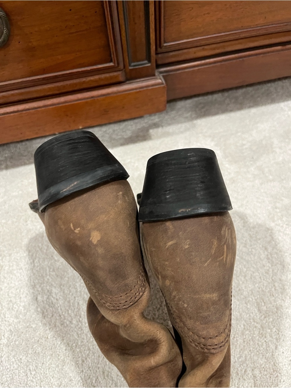 Durango Women's RD542 11" Western Boot,Distressed - Picture 5 of 9